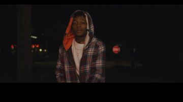 Sudadera con capucha a cuadros usada por J.I.D en J.I.D - Hereditary