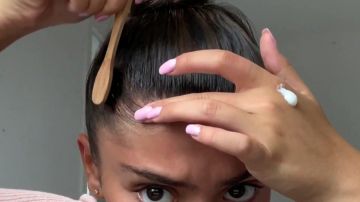 Wood hair brush seen in the YouTube video Vidéo my fav 'glam' hair + makeup grwm