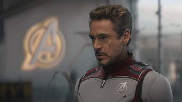 Gris cosplay veste portée par Tony Stark / Iron Man (Robert Downey Jr) dans Avengers: Endgame