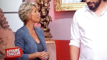 La veste portée par Sophie Davant dans Affaire conclue