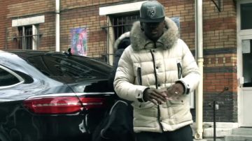 Doudoune portés par Black M dans son A l ouest (Rue de la Vidéo) feat. MHD