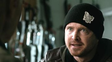 Eagle beanie worn by Jesse Pinkman (Aaron Paul) in El Camino: A Breaking Bad Movie