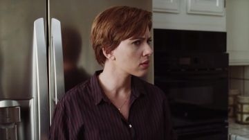 Striped shirt worn by Nicole (Scarlett Johansson) as seen in Marriage Story