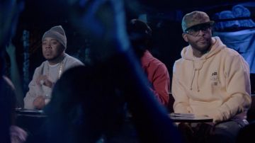 Camo hat cap porté par Royce da 5'9" comme on le voit dans le Rythme + de Flux (S01E04)