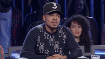 Printed Omega Sweater worn by Chance The Rapper in Rhythm + Flow (S01E10)