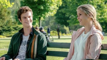 Green Jacket with bands worn by Hughie Campbell (Jack Quaid) in The Boys TV show (Season 1 Episode 1)