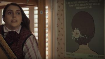 Póster de Jane Eyre visto en Booksmart