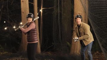 Sleeveless puff vest worn by Melinda Monroe (Alexandra Breckenridge) in Virgin River (S01E01)