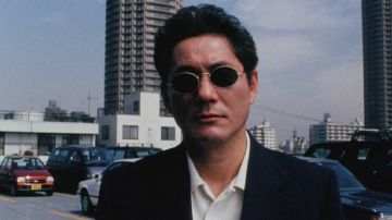 Gafas de sol de Yoshitaka Nishi (Takeshi Kitano) en Hana-Bi