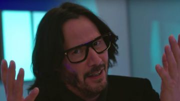 Frame glasses worn by Keeanu Reeves in Always Be My Maybe 