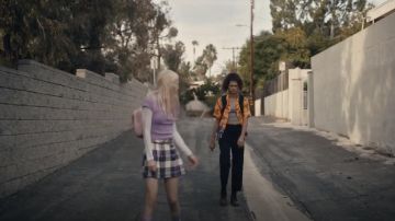 The shirt as worn by Street Bennett (Zendaya) in the series Euphoria (S01E03)