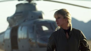 The bomber grey worn by Two (Mélanie Laurent) in 6 Underground