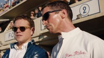 Jacket blue Carroll Shelby (Matt Damon) in The le Mans 66