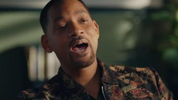 Chaqueta de diseño de inspiración africana usada por el detective Mike Lowrey (Will Smith) como se ve en Bad Boys for Life