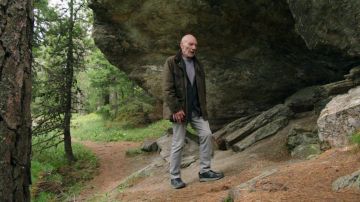 New Balance sneakers worn by Henry Cole (Patrick Stewart) as seen in Coda