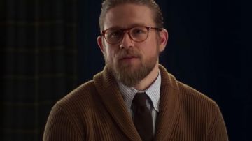 Necktie worn by Ray (Charlie Hunnam) as seen in The Gentlemen