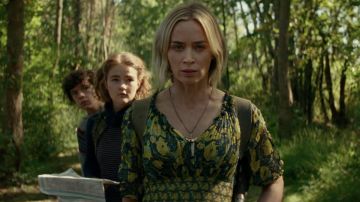 Floral dress worn by Evelyn Abbott (Emily Blunt) as seen in A Quiet Place Part II