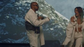 Longue veste blanche de Sean Paul Sean Paul, Tove Lo - appelle-Moi