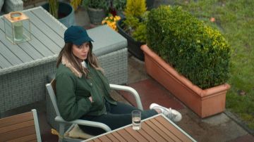 Blue cap hat worn by The Stranger (Hannah John-Kamen) as seen in The Stranger (S01E01)