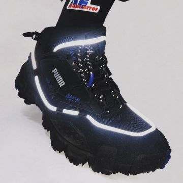 Zapatillas Puma en la cuenta de Instagram de @caminotv