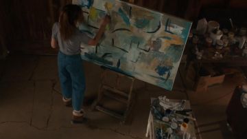 Boots slippers worn by Claire Smythson (Lena Olin) as seen in The Artist's Wife