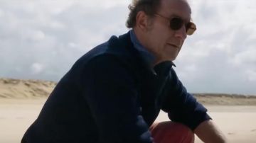 Les lunettes de soleil marrons de Pierre (Vincent Lindon) dans Mon Cousin