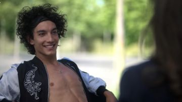 Tiger Varsity Jacket worn by Valerio (Jorge López) as seen in Elite (S03E02)