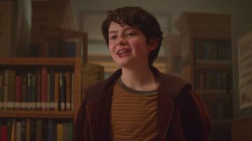 Striped Shirt worn by Theo Putnam (Lachlan Watson) in Chilling Adventures of Sabrina (S01E01)