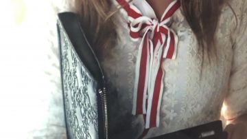 Laptop Case worn by Carla (Es­ter Ex­pósi­to) as seen in Elite