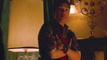 Patterned Shirt worn by Ambrose Spellman (Chance Perdomo) in Chilling Adventures of Sabrina (S01E02)