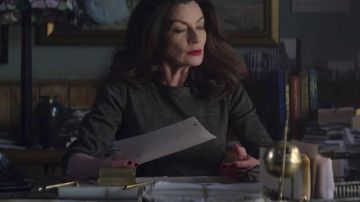 Checkered Dress worn by Mary Wardwell (Michelle Gomez) in Chilling Adventures of Sabrina (S01E02)