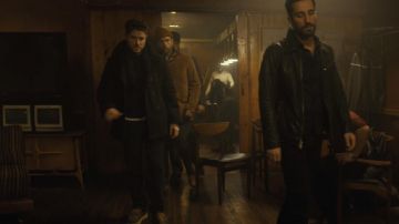 Sneakers worn by Mickey (Jon Abrahams) as seen in Clover