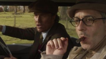 Vieux Focals Lunettes portées par Matthieu (Jeremy Fort) comme on le voit dans L'Messieurs