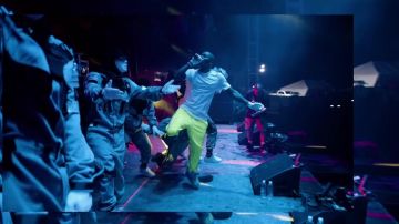 Louis Vuitton Grey Monogram Boyhood Puffer Jacket of DaBaby in the music  video Dababy - Shut Up (Official Music Video)