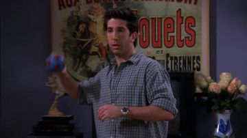 Regarder portés par le Dr Ross Geller (David Schwimmer) comme on le voit dans les Amis (S05E21)