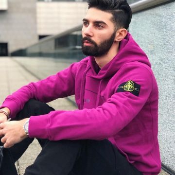 Le sweatshirt Stone Island de Léo sur son compte Instagram @sostyle_off