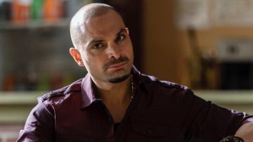 Burgundy dark shirt worn by Nacho Varga (Michael Mando) as seen in Better Call Saul (Season 5 Episode 10)