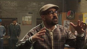 The cap worn by the Coach (Colin Farrell) in The Traveling