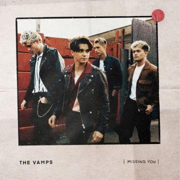 Camisa a rayas rojas y beige de dos tonos usada por Bradley Simpson para The Vamps Missing You Cover