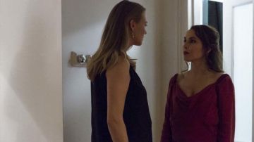 Black dress worn by Claire (Yvonne Strahovski) as seen in Angel of Mine