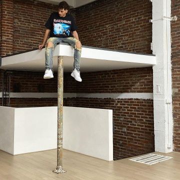 Los pantalones rotos que usó Prime en su cuenta de Instagram @primetimefut