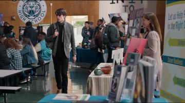 Gray Blazer/Coat worn by Winston (Deaken Bluman) in 13 Reasons Why (S04E01)