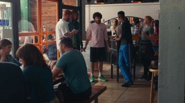Blue Sweatpants worn by Elz (Taco) in DAVE (S01E03)