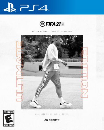 Joggers pants worn by Kylian Mbappé on new Fifa 21 Ultimate Edition cover