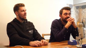 Sweatshirt black hoodie from Pierre Croce in the YouTube video We have to ask questions of me*of