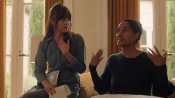 Jumpsuit worn by Maggie Sherwoode (Dakota Johnson) in The High Note