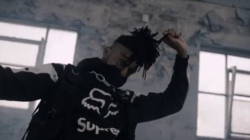 Moto Jersey worn by scarlxrd in the music video scarlxrd - HEAD GXNE.