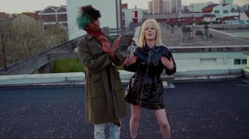 The khaki jacket worn by Luv Resval in Dj Weedim x Alkpote x Luv Resval - Synthesis