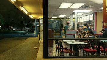 The shirt worn by Art (Jamie Foxx) in the movie Project Power