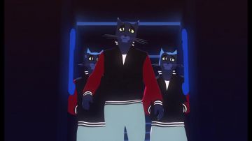 La chaqueta que usan los tres gatos en el clip del palacio de la caravana - Lone Digger